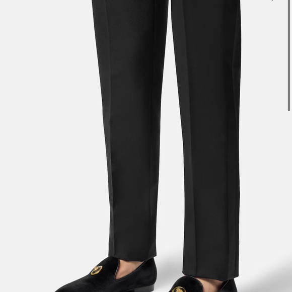 Versace Medusa Velvet Slippers main image 8